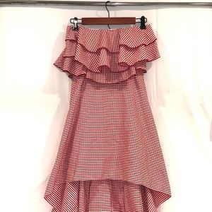 Strapless Hii-Lo Dress